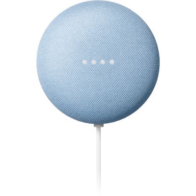 image of Nest Mini (2nd Generation) with Google Assistant - Sky with sku:bb21233117-6348881-bestbuy-google