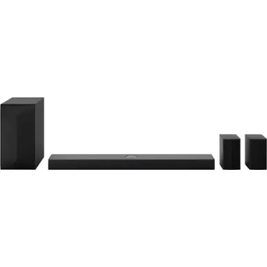 image of LG - 5.1.1-Channel Soundbar with Subwoofer and Rear Speakers, Dolby Atmos - Black with sku:bb22289857-bestbuy