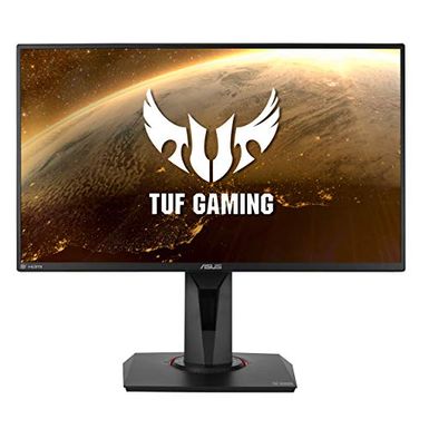 ASUS TUF Gaming VG259QM 24.5” Monitor, 1080P Full HD (1920 x 1080), Fast IPS, 280Hz (Supports 144Hz), G-SYNC Compatible, Extreme Low Motion Blur Sync, 1ms, DisplayHDR 400, Eye Care, DisplayPort HDMI