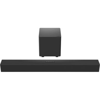 Front Zoom. VIZIO - 2.1 Home Theater Sound Bar with Wireless Subwoofer and DTS Virtual:X - Black