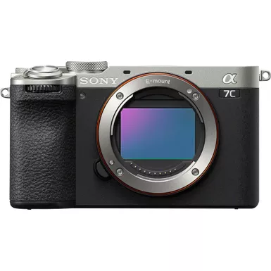 Sony - Alpha 7C II Full frame Mirrorless Interchangeable Lens Camera (Body Only) - Silver