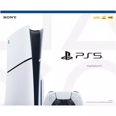 image of Sony Interactive Entertainment - PlayStation 5 Slim Console - White with sku:1000039671-streamline