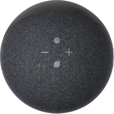 Alt View Zoom 14. Amazon - Echo (4th Gen) With premium sound, smart home hub, and Alexa - Charcoal
