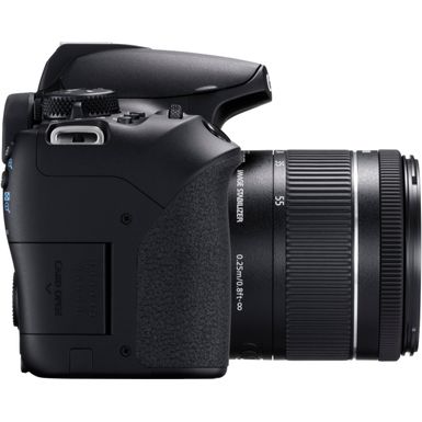 Alt View Zoom 2. Canon - EOS Rebel T8i DSLR Camera with EF-S 18-55mm Lens - Black