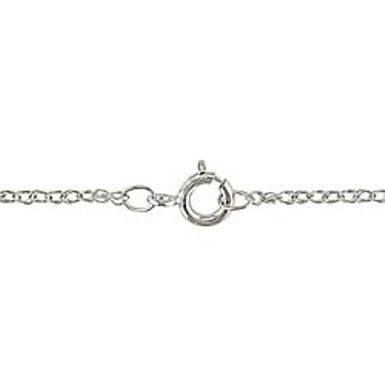 Miadora 10k White Gold 2 3/4ct TGW Amethyst and Diamond Accent Necklace