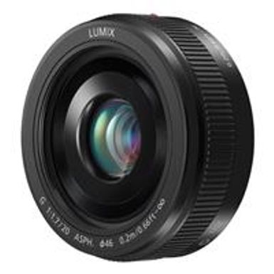 image of Panasonic Lumix G 20mm f/1.7 II Aspherical Lens for Micro Four Thirds Lens Mount, Black with sku:ipc2017b-adorama