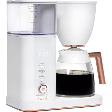 Café - Smart Drip 10-Cup Coffee Maker with WiFi - Matte White