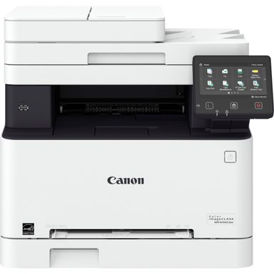 image of Canon - imageCLASS MF656Cdw Wireless Color All-In-One Laser Printer with Fax - White with sku:bb22096648-bestbuy