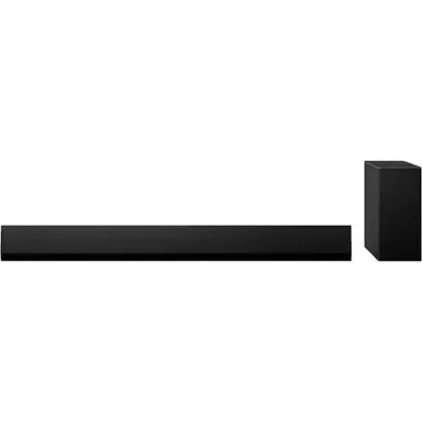 image of LG - 3.1-Channel Soundbar with Wireless Subwoofer, Dolby Atmos - Black with sku:bb22289855-bestbuy