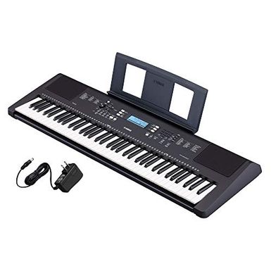 image of Yamaha PSR-EW310 76-key Portable Keyboard with Power Supply with sku:ympsrew310ad-adorama