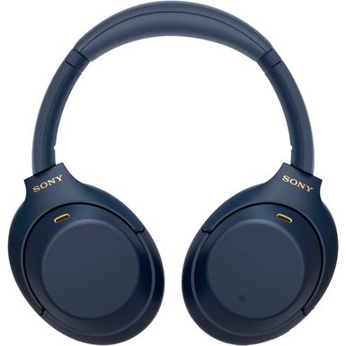 Alt View Zoom 16. Sony - WH-1000XM4 Wireless Noise-Cancelling Over-the-Ear Headphones - Midnight Blue