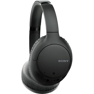 Left Zoom. Sony - WH-CH710N Wireless Noise-Cancelling Over-the-Ear Headphones - Black