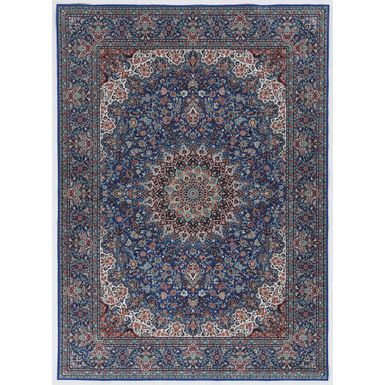 image of Havencrest Blue And Ivory 2.2X3.2 Area Rug with sku:lfxsr1029-linon