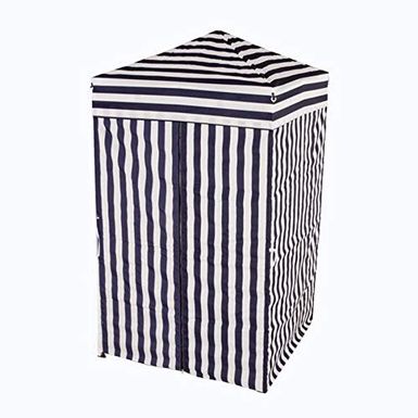 Impact Canopy 740010091 Pop-Up Canopy Changing Dressing Room, Shelter folds down to 8"x8"x47", Black,White