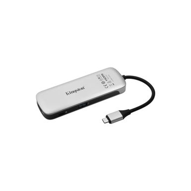 image of Kingston Technology Macbook USB-C Hub: USB 3.0, HDMI, SD/MicroSD, Power, Type-C/Nucleum with sku:kgchubc1-adorama