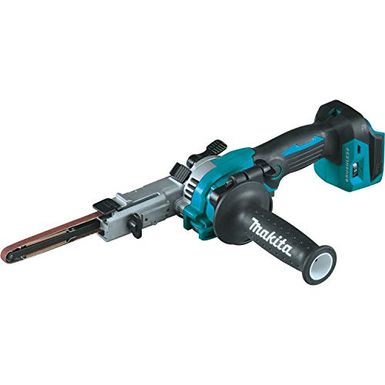 image of Makita XSB01Z 18V LXT Lithium-Ion Brushless Cordless 3/8" x 21" Detail Belt Sander, Tool Only with sku:b08vn9jg5d-amazon