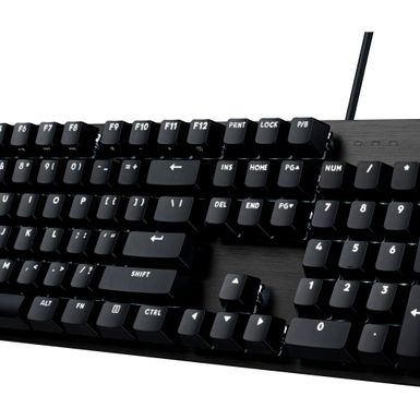 Alt View Zoom 26. Logitech - G413 SE Full-Size Wired Mechanical Tactile Switch Gaming Keyboard for Windows/Mac with Backlit Keys - Black