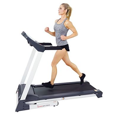 image of Sunny Health & Fitness SF-T7515 Smart Treadmill with Auto Incline, Sound System, Bluetooth and Phone Function with sku:b01ncuo4e9-sun-amz