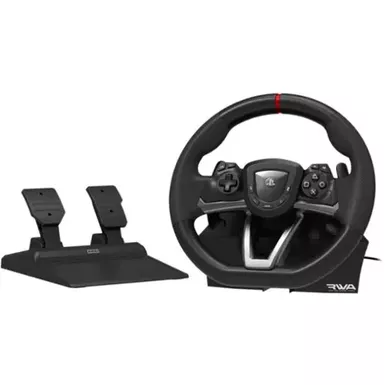 image of Hori - Racing Wheel Apex for PS5, PS4, and PC - Black with sku:b09px6ghj7-amazon