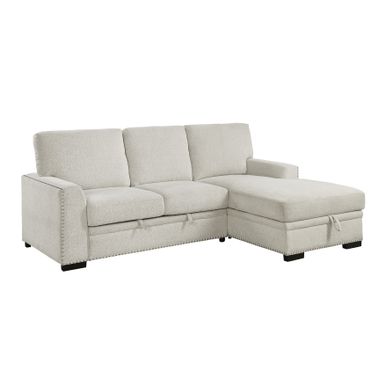 Rent to own Tolani Sectional Sofa with Pull-Out Bed and Right Chaise ...