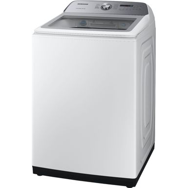 Left Zoom. Samsung - 5.0 Cu. Ft. High Efficiency Top Load Washer with Active WaterJet - White