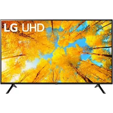 image of LG - 55” Class UQ75 Series LED 4K UHD Smart webOS TV with sku:bb21973498-bestbuy