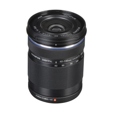 image of Olympus M. Zuiko Digital ED 40-150mm f/4-5.6  R  Zoom Lens, Black, for Micro Four Thirds System with sku:iom40150rmb-adorama