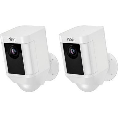 image of Ring - Spotlight Cam Wire-free 2-Pack - White with sku:bb20777462-5973305-bestbuy-ring