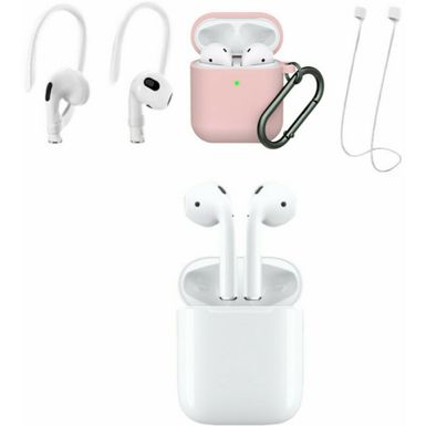 image of Apple AirPods with Charge Case With Pink Accessory Kit with sku:mv7n2pnk-streamline
