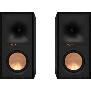 Alt View Zoom 12. Klipsch - Reference Series 5-1/4" 340-Watt Passive 2-Way Bookshelf Speakers (Pair) - Black