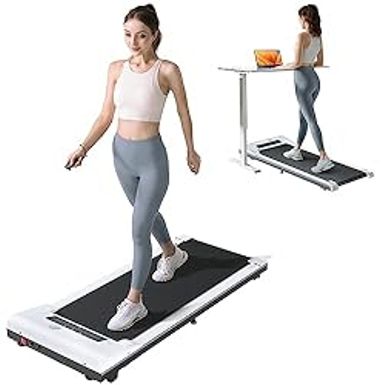 image of UMAY Walking Pad 512, Under Desk Treadmill with Incline 512N, Small Treadmill P1, Ultra Quiet Walking Treadmills for Home Office with Remote Control, SPAX APP and LED Display, Installation-Free with sku:b0cb15h273-uma-amz