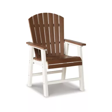 image of Genesis Bay Outdoor Dining Arm Chair (Set of 2) with sku:p212-601a-ashley