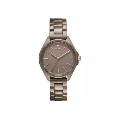 image of MVMT - Ladies Coronada Cashmere Taupe Ceramic Bracelet Watch Taupe Dial with sku:28000201-d-powersales