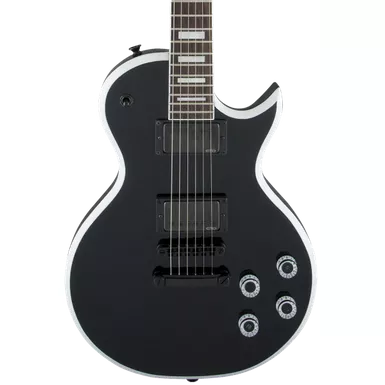 image of Jackson X Series Signature Marty Friedman MF-1 Electric Guitar. Laurel FB, Gloss Black with White Bevels with sku:jac-2916999572-guitarfactory