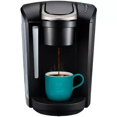 image of Keurig - K-Select Single-Serve K-Cup Pod Coffee Maker - Matte Black with sku:bb20811952-bestbuy