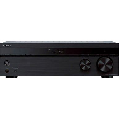 image of Sony - STRDH190- 2-Ch. Stereo Receiver with Bluetooth & Phono Input for Turntables - Black with sku:strdh190-powersales