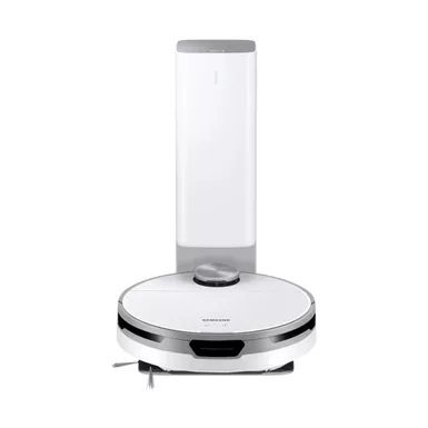image of Samsung Jet Bot+ Robot Vacuum with Clean Station with sku:vr30t85513w-electroline