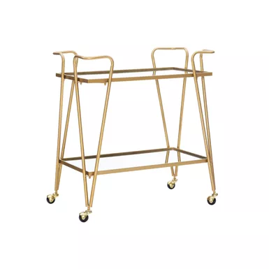 Theresa Bar Cart Gold