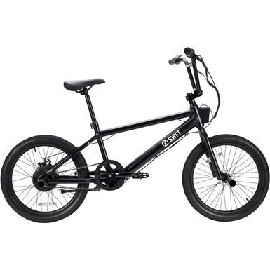 image of SWFT - BMX eBike w/ 35mi Max Operating Range & 19.8 mph Max Speed - Black with sku:bb22016264-6513067-bestbuy-swft