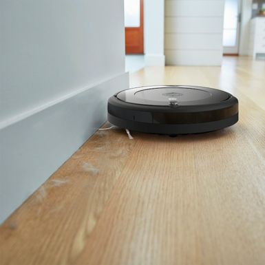 Alt View Zoom 20. iRobot - Roomba 694 Wi-Fi Connected Robot Vacuum - Charcoal Grey