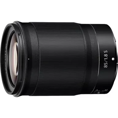 image of NIKKOR Z 85mm f/1.8 S Telephoto Lens for Nikon Z Cameras - Black with sku:bb21299765-bestbuy