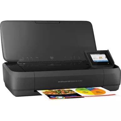 image of HP - OfficeJet 250 Mobile Wireless All-In-One Inkjet Printer - Black with sku:bb20042957-bestbuy