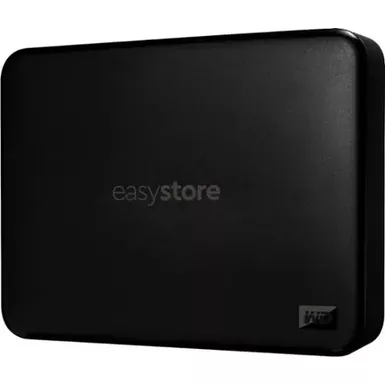 image of WD - Easystore 5TB External USB 3.0 Portable Hard Drive - Black with sku:bb21522762-bestbuy