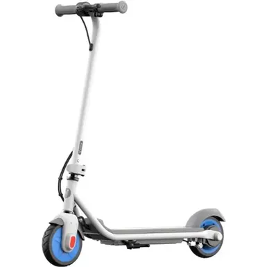 image of Segway - Ninebot C9 Kids Electric Scooter w/6.2 mi Max Operating Range & 11.2 mph Max Speed - Blue with sku:6553448-bestbuy