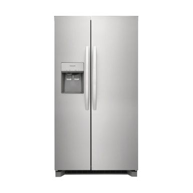 image of Frigidaire Ada 22.3 Cu. Ft. Stainless Steel Side-by-side Refrigerator with sku:frsc2333as-electronicexpress