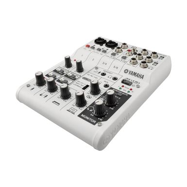 image of Yamaha AG06 Multi-Purpose 6-Channel Mixer and USB Audio Interface for IOS, Mac, PC with sku:yaag06-adorama