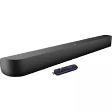 Roku Streambar Powerful 4K Streaming Media Player, Premium Audio