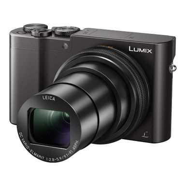 Alt View Zoom 2. Panasonic - LUMIX ZS100 1-inch 20.1-Megapixel Sensor Point and Shoot Digital Camera with LEICA DC 10X Lens - DMC-ZS100K - B