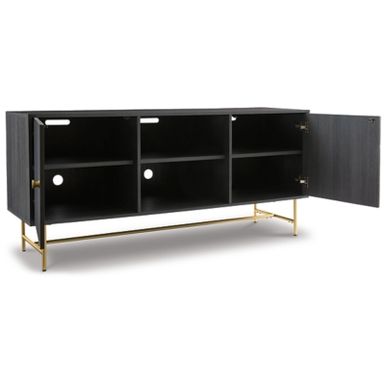 Black Yarlow Large TV Stand