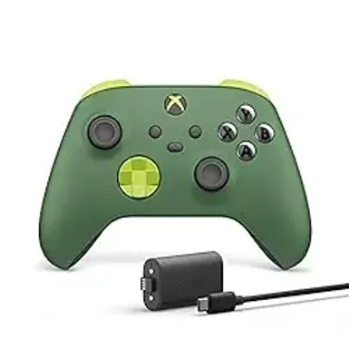 Xbox Special Edition Wireless Gaming Controller - Remix - Includes Xbox Rechargeable Battery Pack - Xbox Series X, S, Xbox One, Windows PC, Android, and iOS